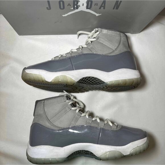 Size 10 - Nike Air Jordan 11 Retro Cool Grey 2021 Men's Shoes - Picture 3 of 10